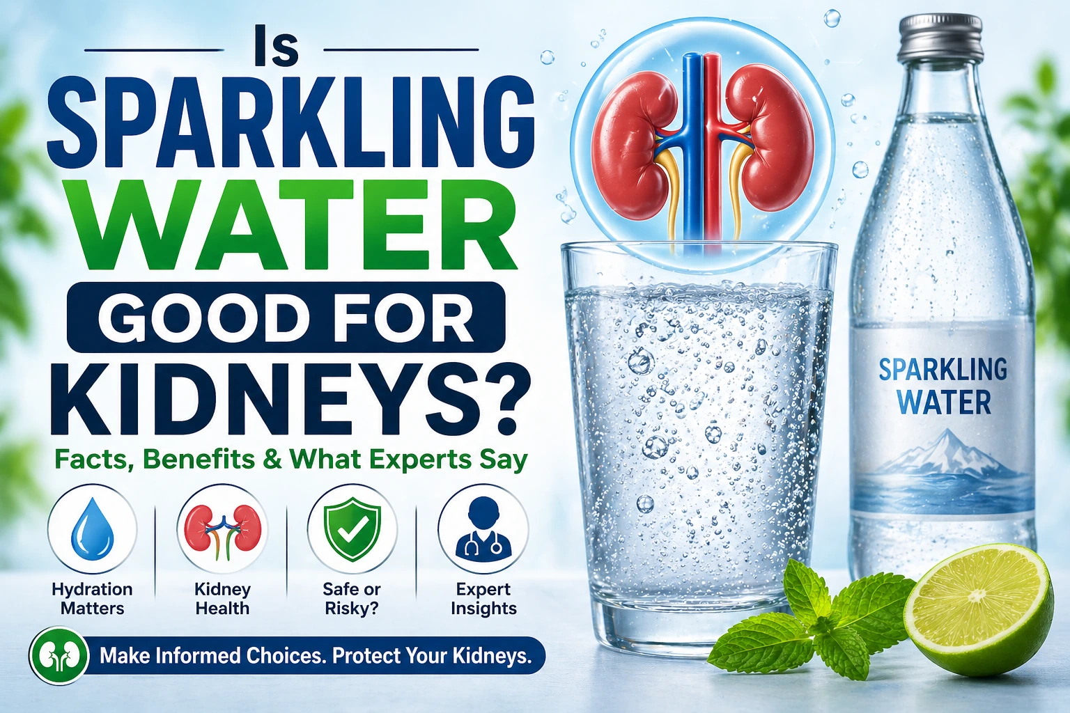 Is Sparkling Water Good for Kidneys?